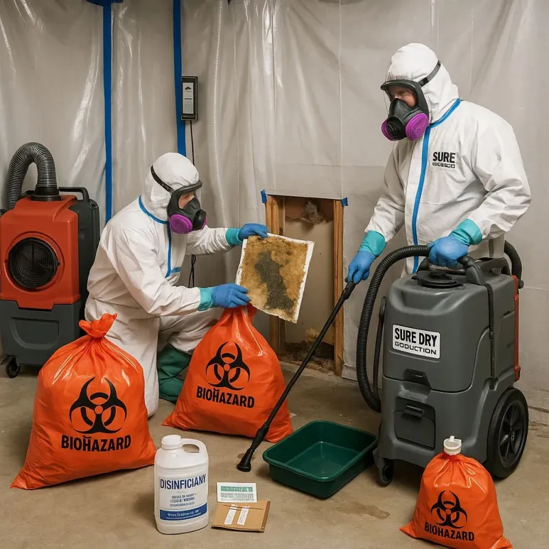 Contaminated Water Handling Protocols process in Colleyville, TX