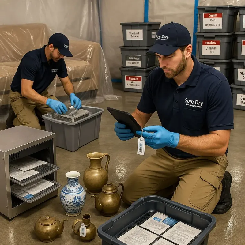 Content Protection and Restoration process in Colleyville, TX
